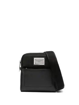Сумка-мессенджер с логотипом Dolce & Gabbana, черный 22056056 | черный