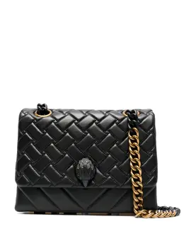 Большая стеганая сумка на плечо Kensington Kurt Geiger London, черный 21490248 | черный