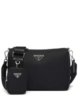 Сумка-мессенджер Re-Nylon Prada, черный 22360463 | черный