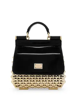 Сумка Sicily с верхней ручкой Dolce & Gabbana, черный 22372334 | черный