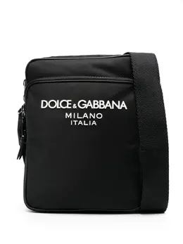 Сумка через плечо с логотипом Dolce & Gabbana, черный 22366348 | черный