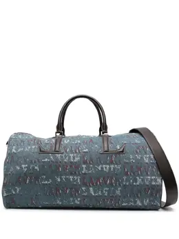 Джинсовая дорожная сумка с монограммой из коллаборации с Future Lanvin, синий 22968083 | синий