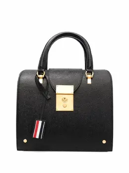Сумка-сэтчел Mrs.Thom из зернистой кожи Thom Browne, черный 12515785 | черный