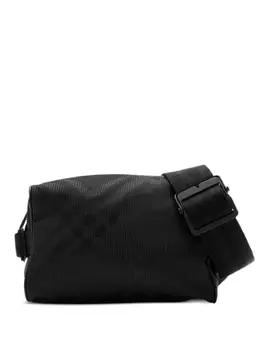 Поясная сумка в клетку Burberry, черный 22435130 | черный