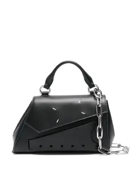 Мини-сумка Snatched асимметричного кроя Maison Margiela, черный 22499113 | черный