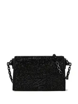 Декорированная сумка через плечо K/autograph Karl Lagerfeld, черный 26157750 | черный