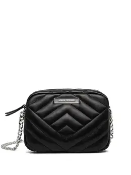 Стеганая сумка через плечо Armani Exchange, черный 25612242 | черный