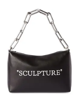 Клатч Block Pouch Quote Off-White, черный 20535275 | черный