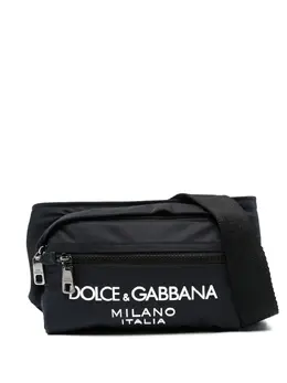 Поясная сумка с логотипом Dolce & Gabbana, синий 22453253 | синий