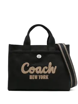 Сумка-шопер с вышитым логотипом Coach, черный 22161821 | черный