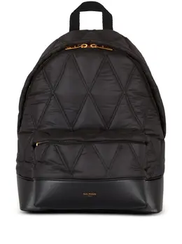 Стеганый рюкзак Balmain, черный 25792398 | черный