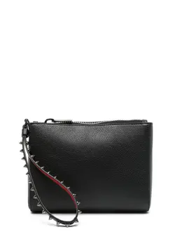 Мини-сумка с заклепками Christian Louboutin, черный 30156873 | черный