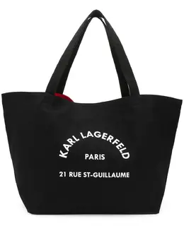 Сумка-тоут Rue St Guillaume Karl Lagerfeld, черный 26179283 | черный