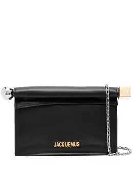 Клатч La Petite Pochette Rond Carré Jacquemus, черный 22242432 | черный