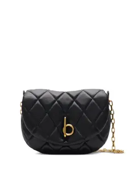 Стеганая сумка через плечо Rocking Horse Burberry, черный 26832130 | черный