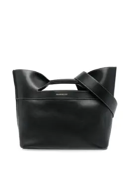 Сумка-тоут с логотипом Alexander McQueen, черный 18592228 | черный