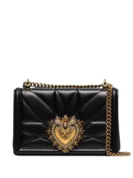 Сумка на плечо Devotion среднего размера Dolce & Gabbana, черный 14015362 | черный