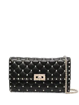 Сумка на плечо Rockstud Spike Valentino Garavani, черный 16271920 | черный