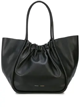 Сумка-тоут со сборками Proenza Schouler, черный 14289669 | черный