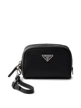 Клатч из сафьяновой кожи Prada, черный 30427953 | черный
