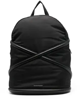 Рюкзак The Harness с логотипом Alexander McQueen, черный 19298777 | черный