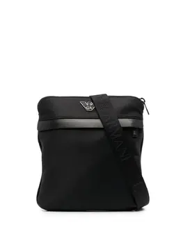Сумка через плечо Flat Emporio Armani, черный 19733639 | черный