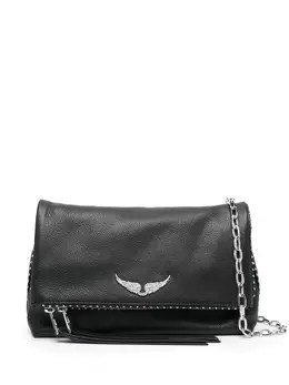 Сумка на плечо с логотипом Zadig & Voltaire, черный 19765786 | черный