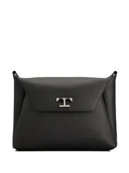 Сумка-мессенджер с логотипом Tod's, черный 27490491 | черный