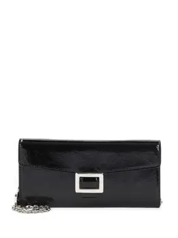 Клатч Belle Vivier из лакированной кожи с цепочкой Roger Vivier, черный 31262753 | черный