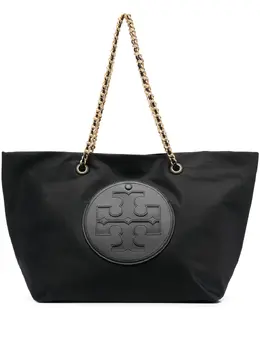 Сумка-тоут Ella Chain Tory Burch, черный 20945832 | черный