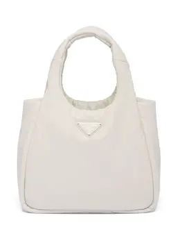 Сумка-тоут Soft среднего размера Prada, белый 19662683 | белый