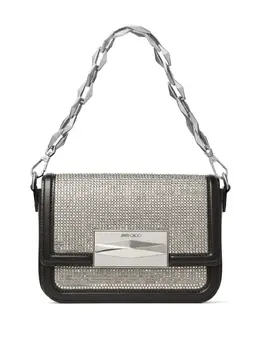 Сумка через плечо Diamond с кристаллами Jimmy Choo, черный 19994177 | черный