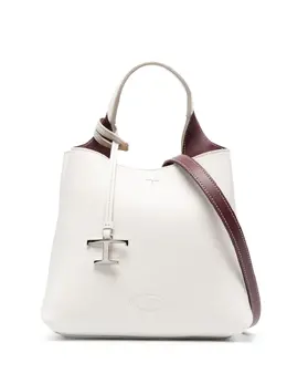Сумка-тоут T Timeless размера мини Tod's, белый 19878042 | белый