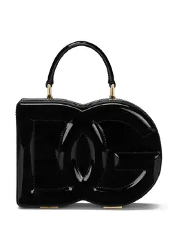 Сумка-тоут с тисненым логотипом Dolce & Gabbana, черный 20237094 | черный