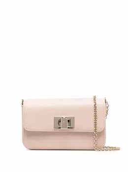 Сумка-сэтчел с откидным клапаном Furla, нейтральный 17895493 | нейтральные цвета