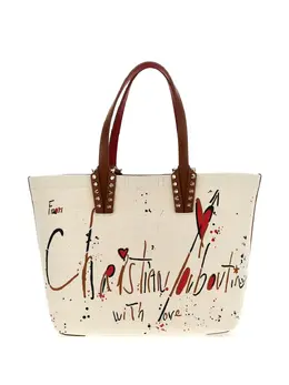 Маленькая сумка-тоут Cabata Christian Louboutin, нейтральный 29274925 | нейтральные цвета