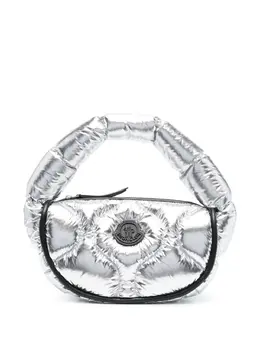 Стеганая сумка-тоут Delilah Moncler, серебяный 20508950 | серебристый