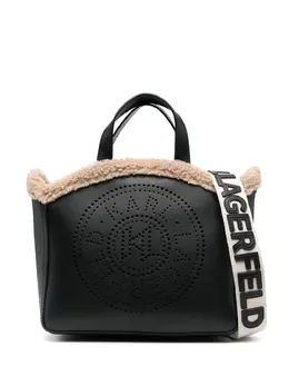 Сумка-тоут Circle Karl Lagerfeld, черный 26422457 | черный