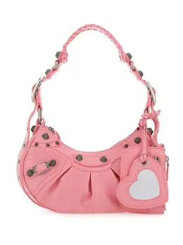 Сумка на плечо Le Cagole XS Balenciaga, розовый 18640975 | розовый