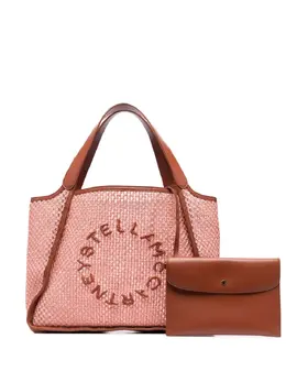 Плетеная сумка-тоут Stella McCartney, розовый 19485994 | розовый