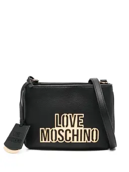 Сумка через плечо с логотипом Love Moschino, черный 25541411 | черный