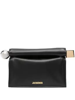 Клатч La Pochette Rond Carré Jacquemus, черный 22901999 | черный