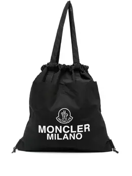 Сумка-тоут AQ Drawstring Moncler, черный 23017721 | черный