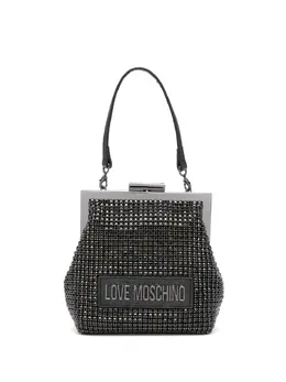 Клатч с логотипом Love Moschino, черный 23637134 | черный