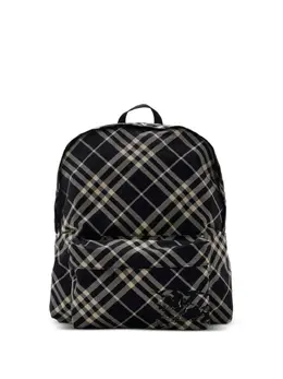 Рюкзак EKD в клетку Burberry, черный 23810554 | черный