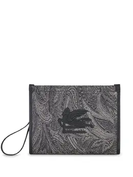 Клатч с узором Pegaso Etro, черный 22546735 | черный