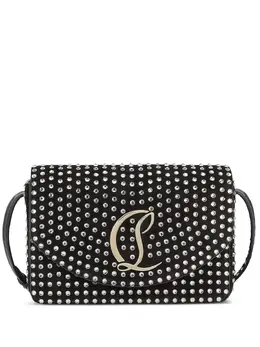 Сумка через плечо Loubi54 с кристаллами Christian Louboutin, черный 23784539 | черный