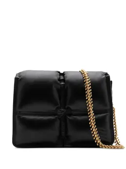 Стеганая сумка через плечо Snip Burberry, черный 22807059 | черный