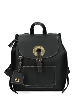 Рюкзак с гравированным логотипом Love Moschino, черный 24957193 | черный