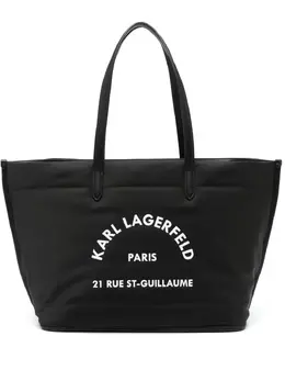 Сумка-тоут RSG среднего размера Karl Lagerfeld, черный 22577654 | черный